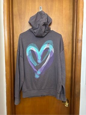 Victoria’s Secret Pink Heart Hoodie